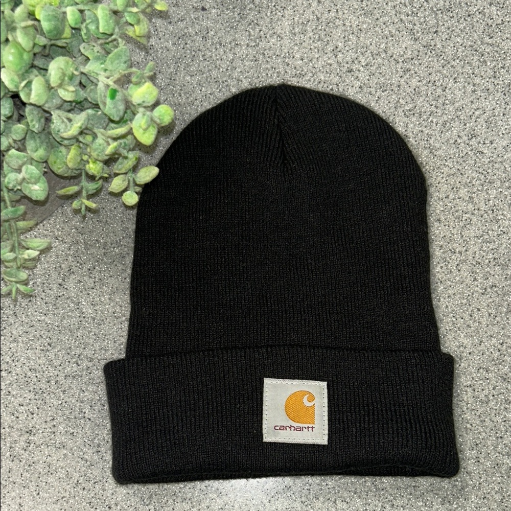 Carhartt Black Cuffed Beanie